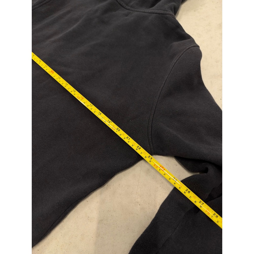 Oakley Vintage Full Zip Hoodie Black Embroidered Script Logo Y2K Mens XL - Picture 6 of 6